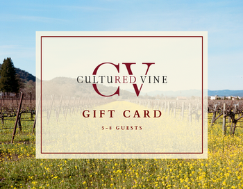 Cultured Vine Gift Card 5 - 8 Guests